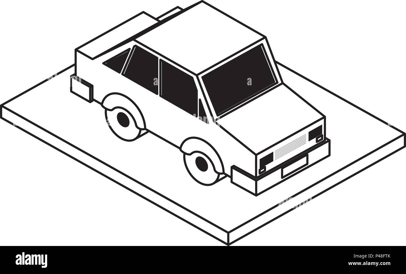 sedan car isometric icon Stock Vector Image & Art - Alamy