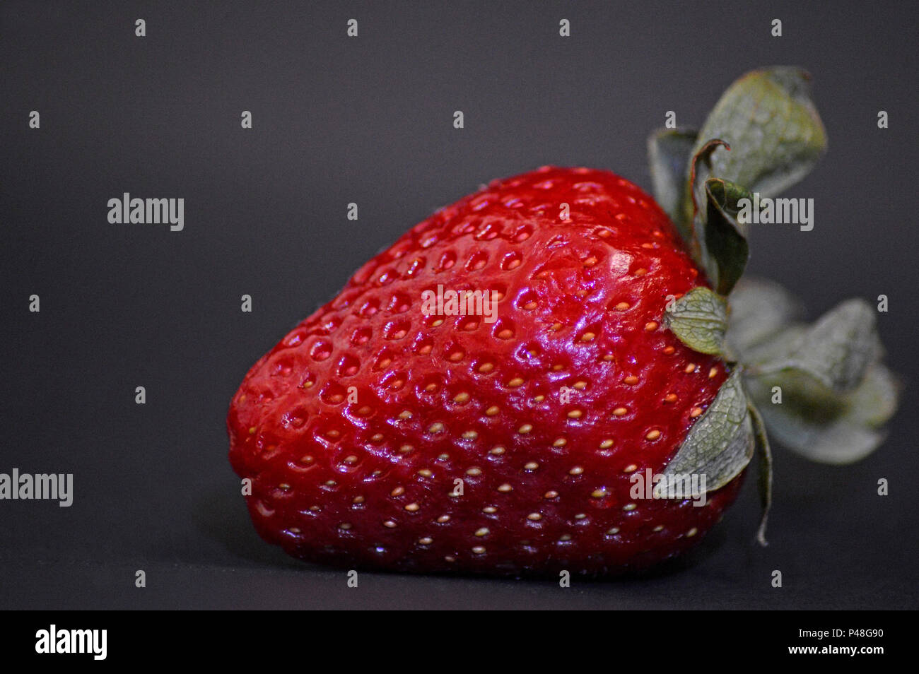 Red strawberry Stock Photo