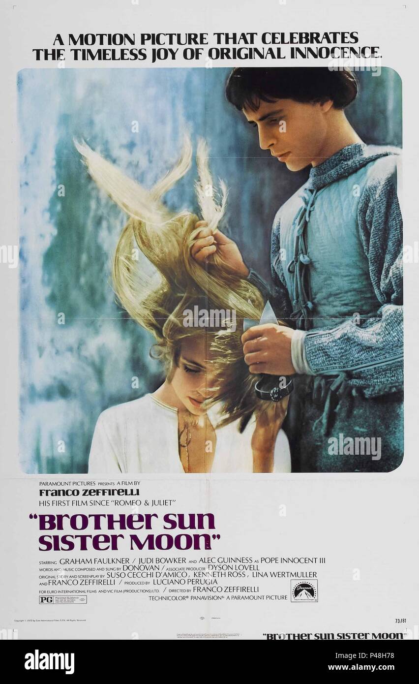 Brother sun sister moon poster hi-res stock photography and images