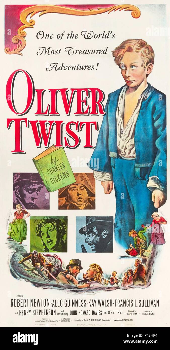 Original Film Title: OLIVER TWIST. English Title: OLIVER TWIST. Film  Director: DAVID LEAN. Year: 1948. Credit: CINEGUILD/RANK / Album Stock  Photo - Alamy