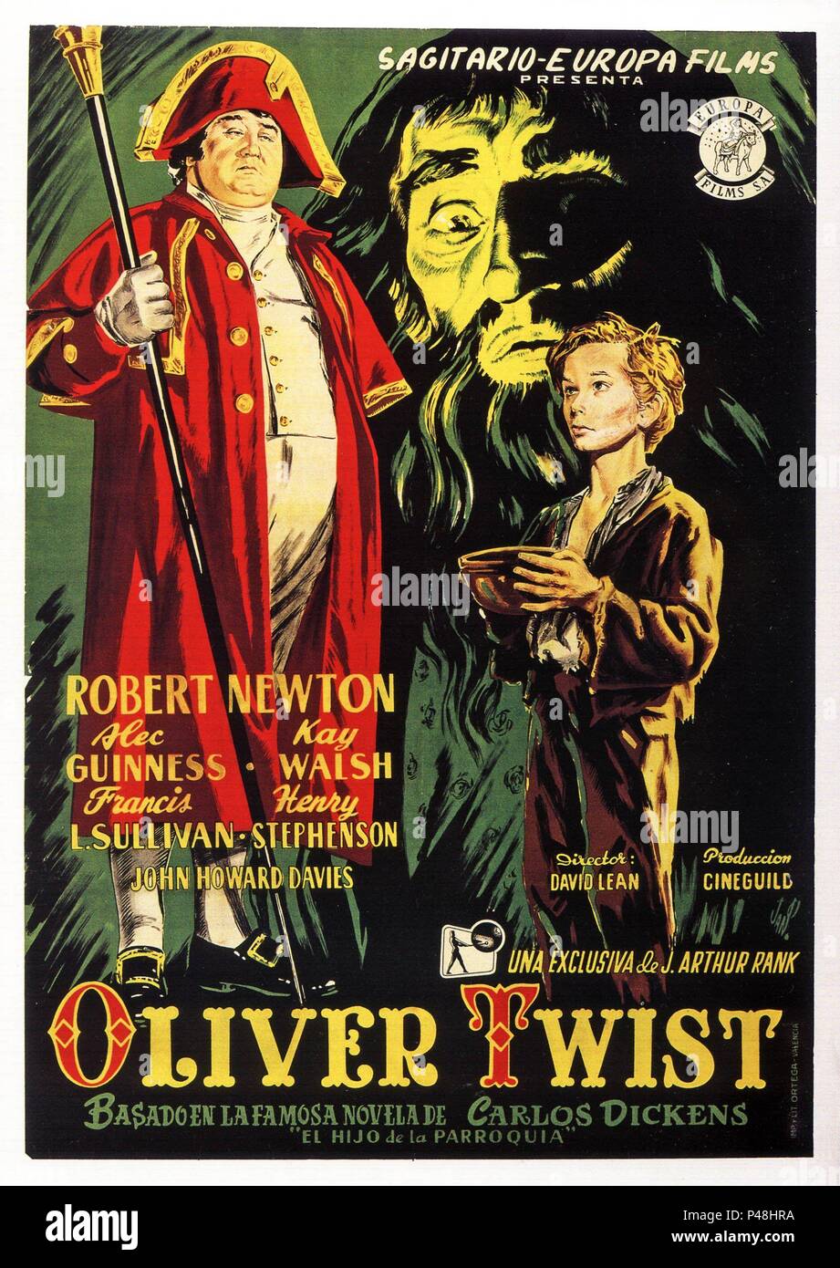 Original Film Title: OLIVER TWIST. English Title: OLIVER TWIST. Film  Director: DAVID LEAN. Year: 1948. Credit: CINEGUILD/RANK / Album Stock  Photo - Alamy