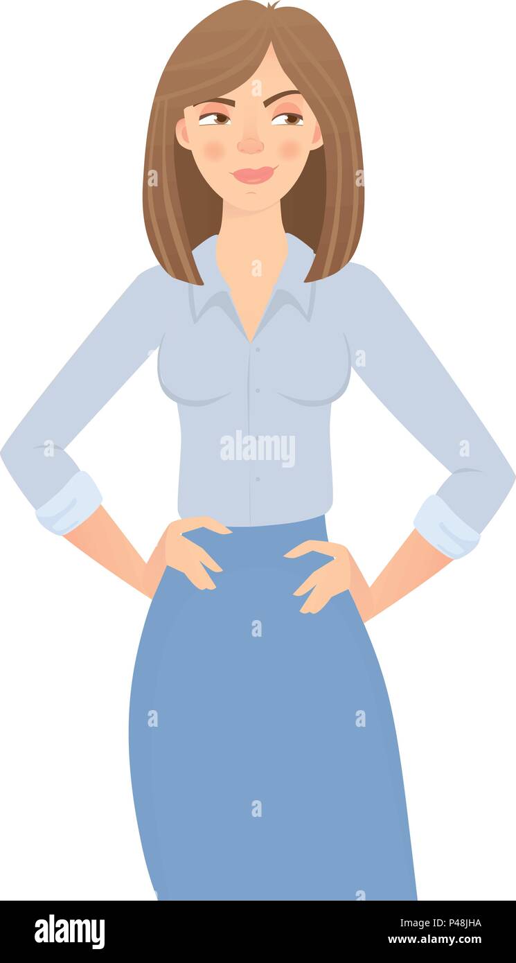 business woman isolated Stock Vector Image & Art - Alamy