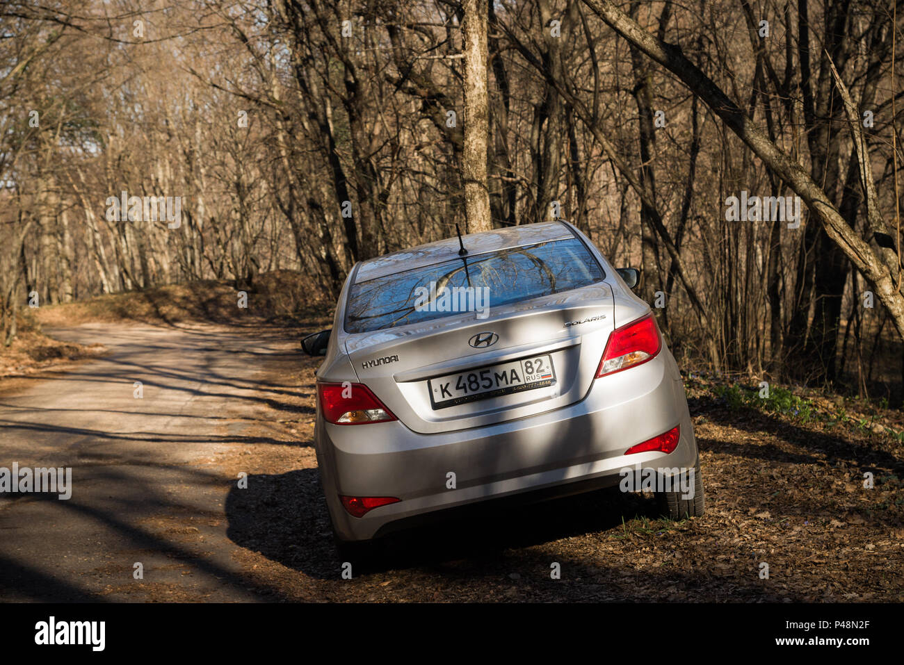Hyundai accent rally car speed hi-res stock photography and images - Alamy
