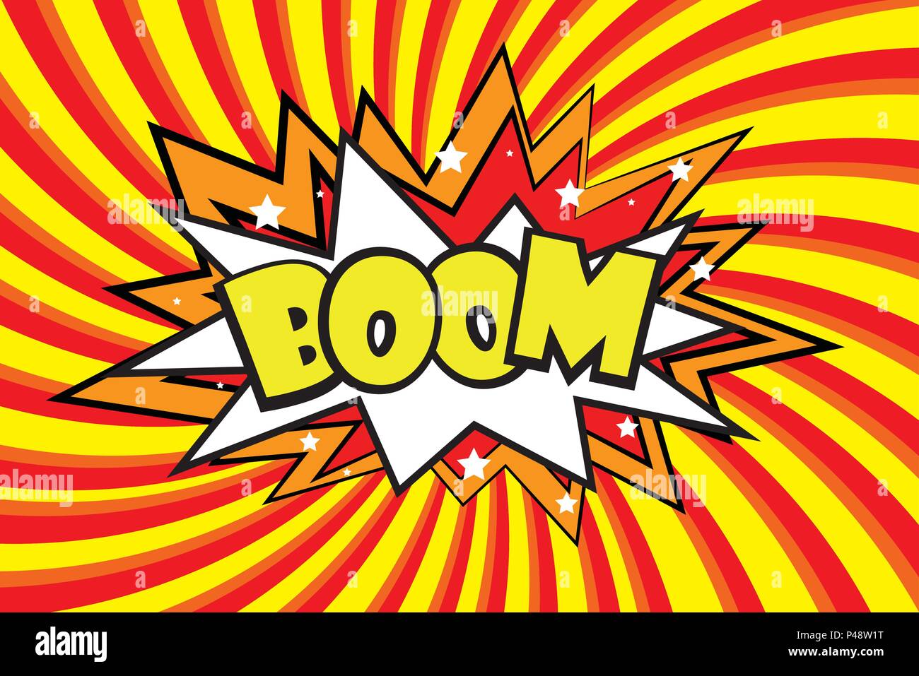 Boom Comic sound effects in pop art style. Burst best graphic effect with  label and text in retro style. Vector illustration Stock Vector Image & Art  - Alamy