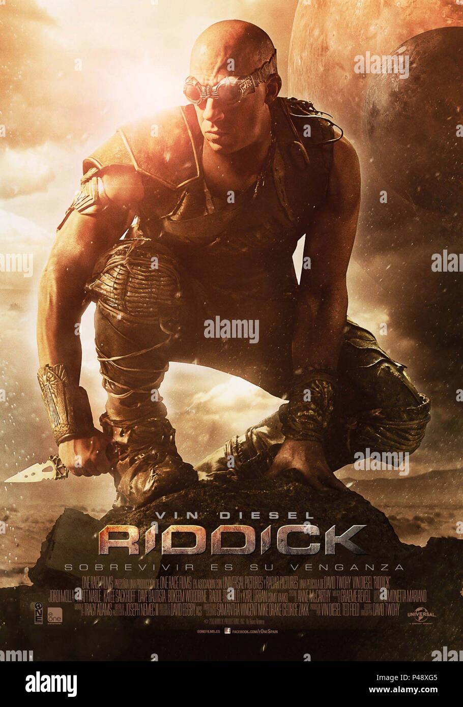 Riddick david twohy 2013 hi-res stock photography and images - Alamy