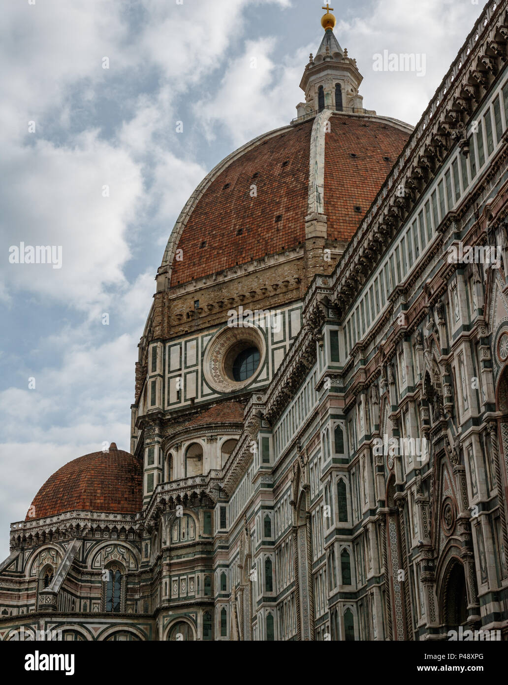 Detail of the Duomo Santa Maria del Fiore and Baptistery of San