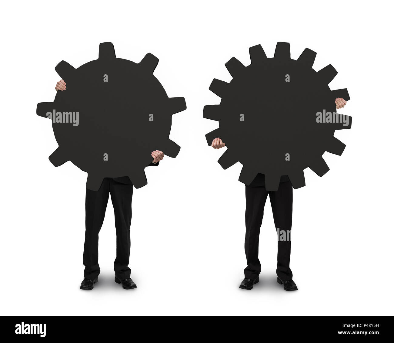 Merger mechanism gear Cut Out Stock Images & Pictures Alamy