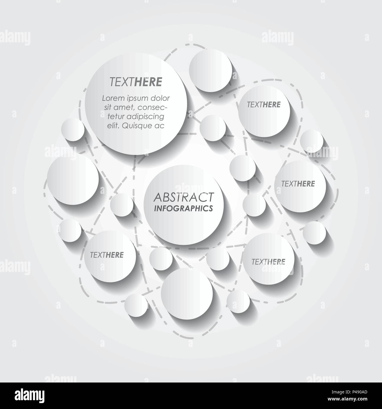 abstract infographics sketches icons vector illustration design Stock ...