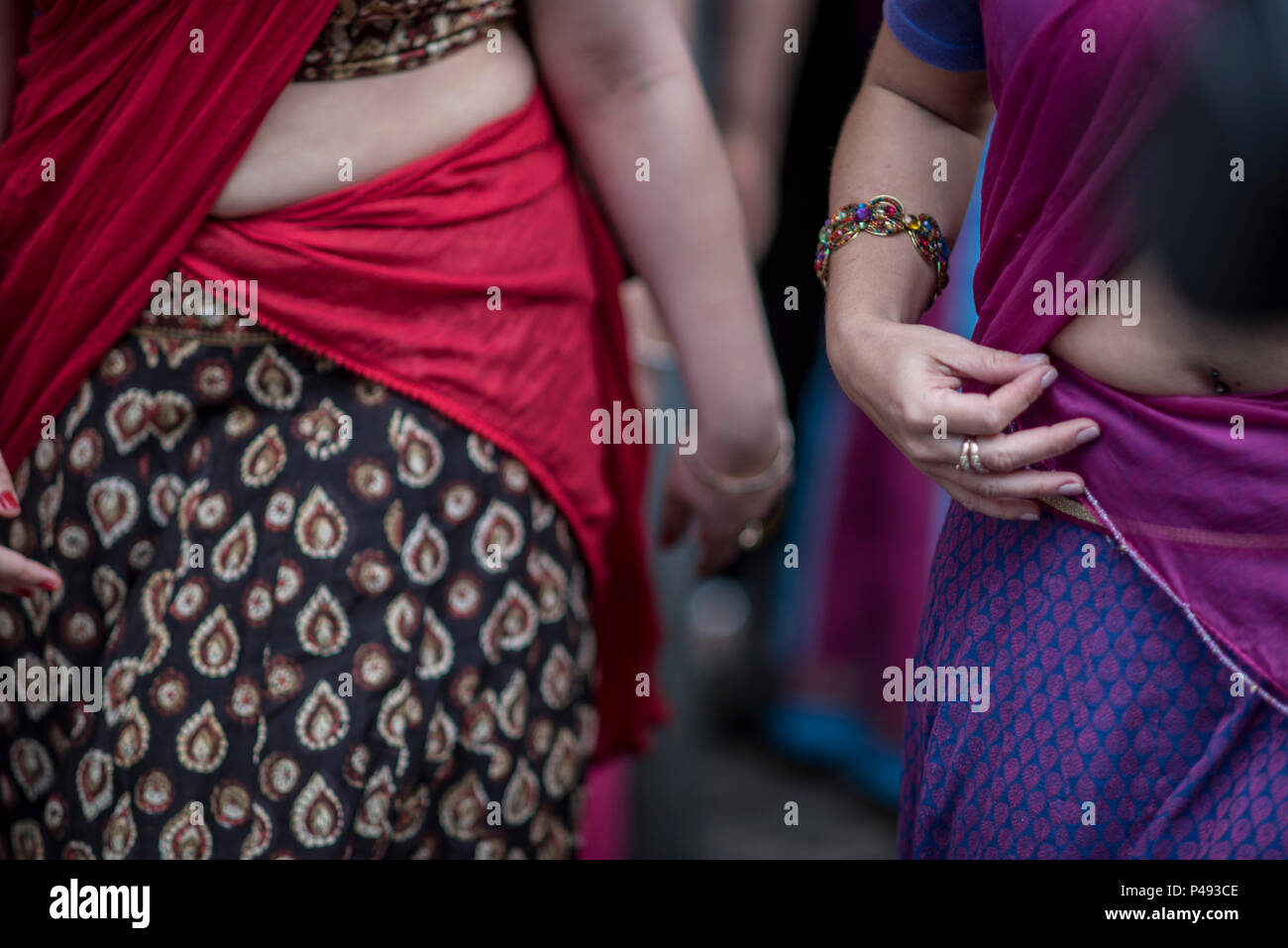 BELO HORIZONTE, MG - 22.08.2015: FESTIVAL RATHA-YATRA - evento religioso-cultural  milenar organizado pela Movimento Hare Krishna de Belo Horizonte. (Foto:  Nereu Jr. / Fotoarena Stock Photo - Alamy