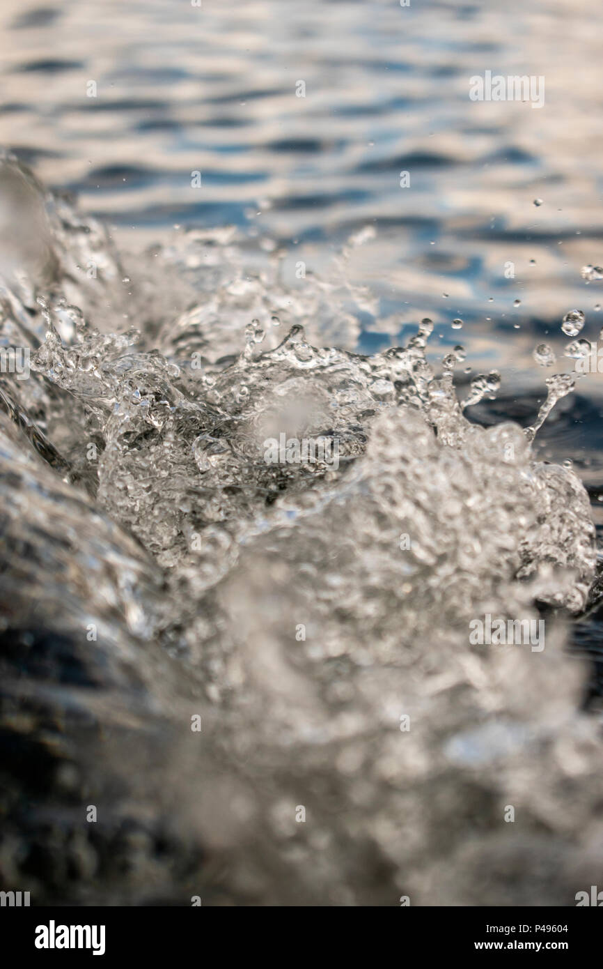 Water, splash, detail, texture Stock Photo