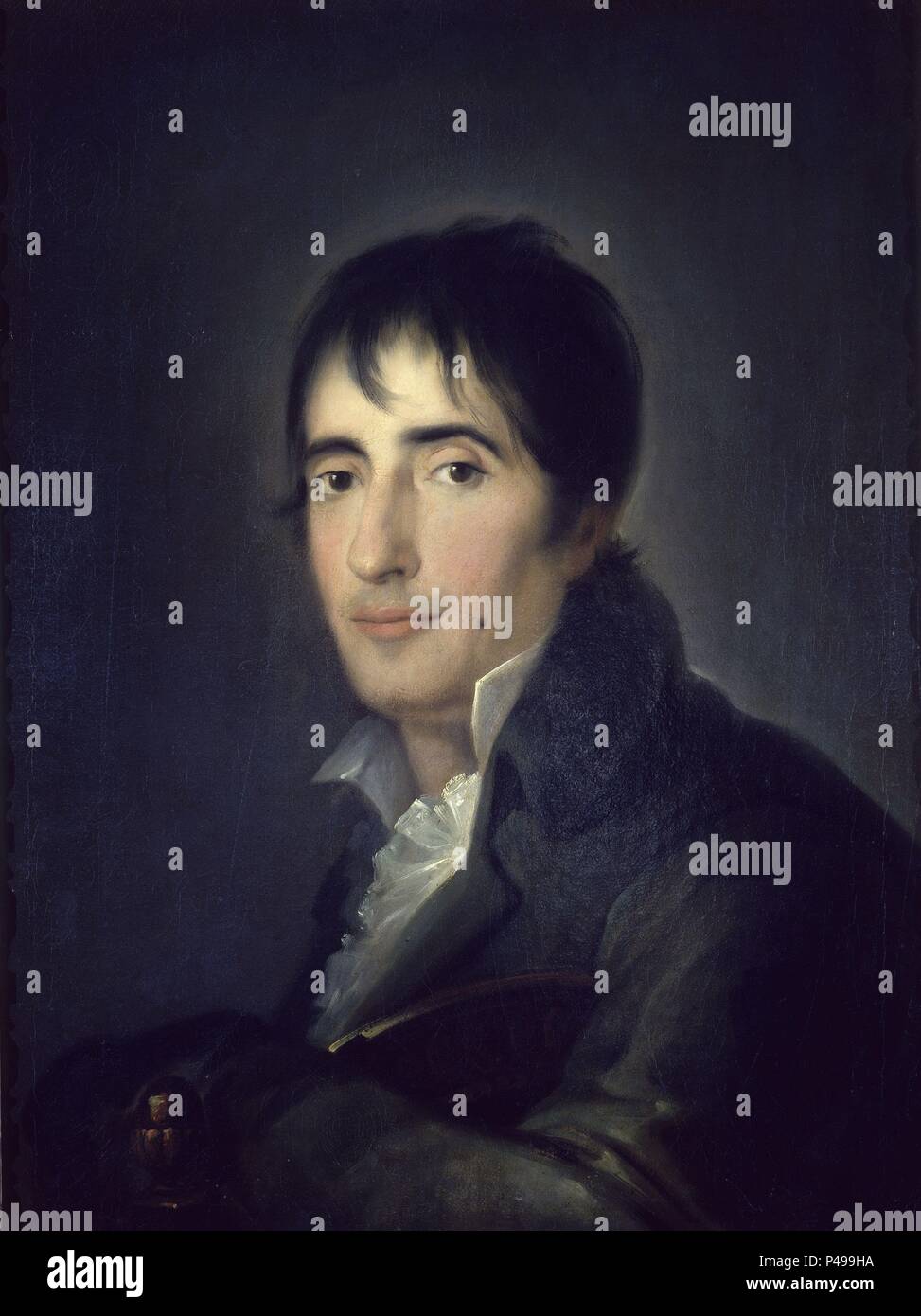 'The Poet Manuel José Quintana', 1806, Oil on canvas, 66 cm x 50,5 cm