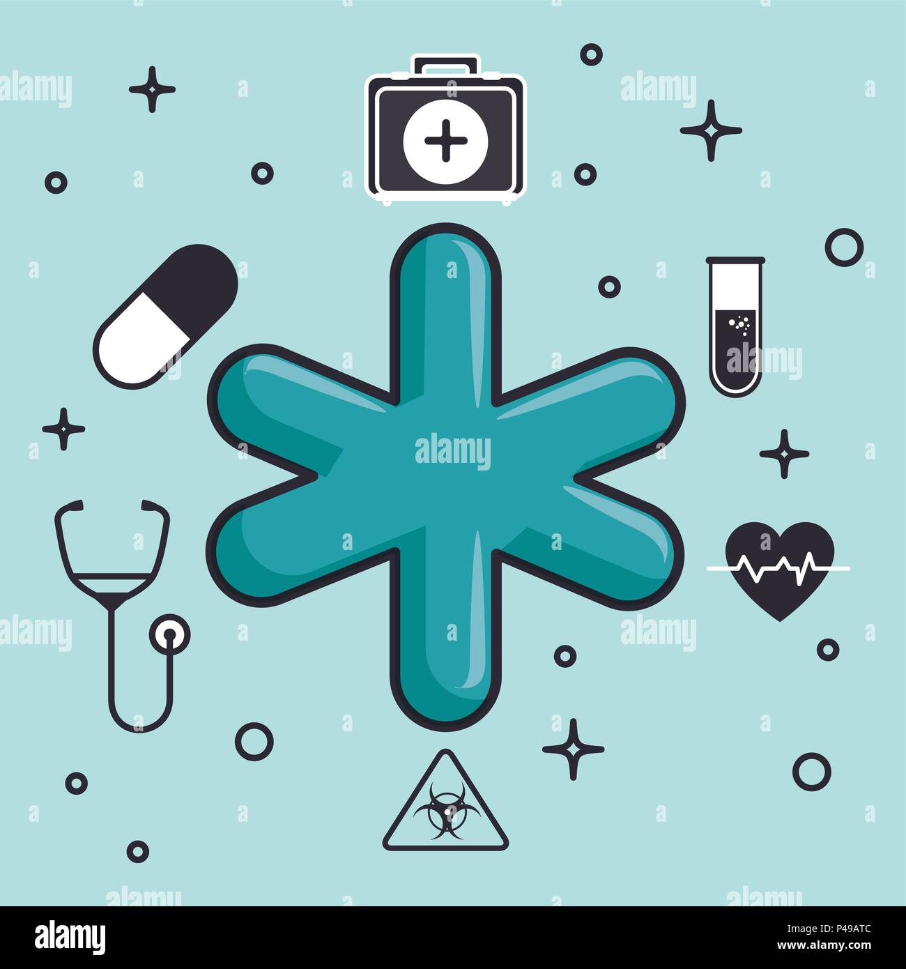 medical healthcare set icons Stock Vector Image & Art - Alamy