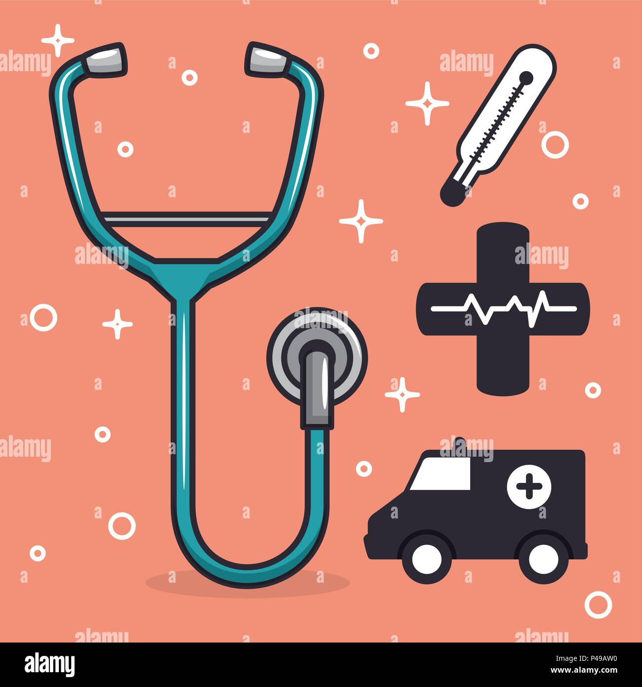 medical healthcare set icons Stock Vector Image & Art - Alamy