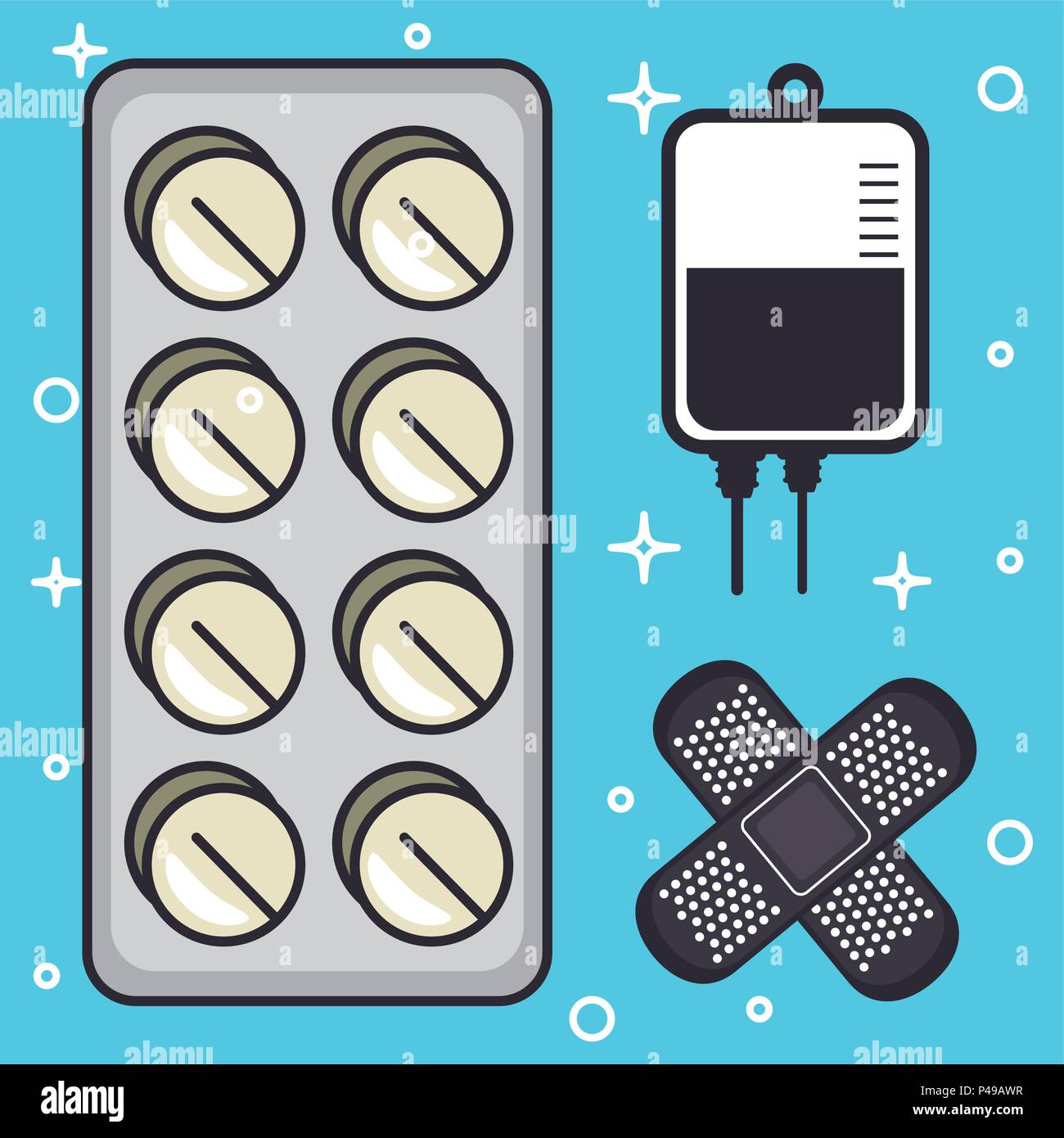 medical healthcare set icons Stock Vector Image & Art - Alamy