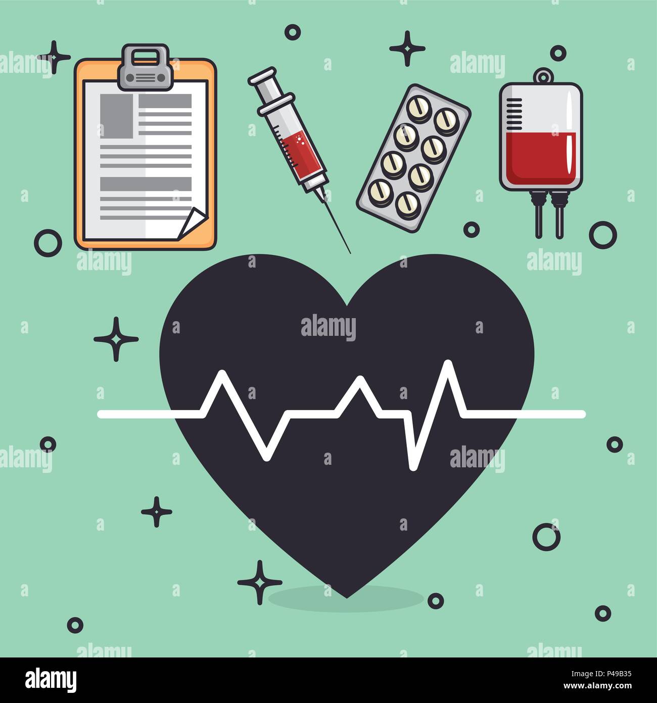 medical healthcare set icons Stock Vector Image & Art - Alamy