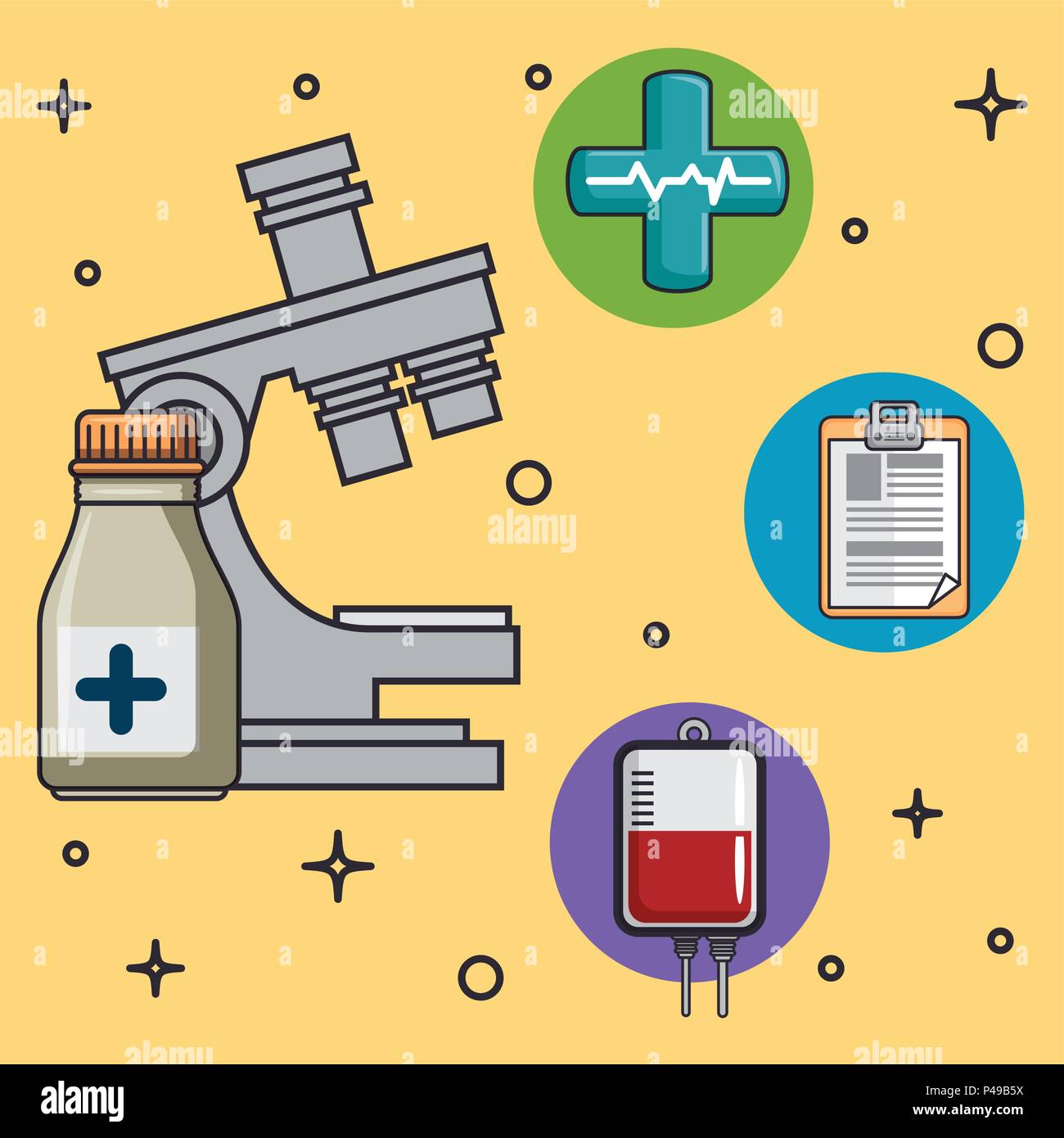 medical healthcare set icons Stock Vector Image & Art - Alamy