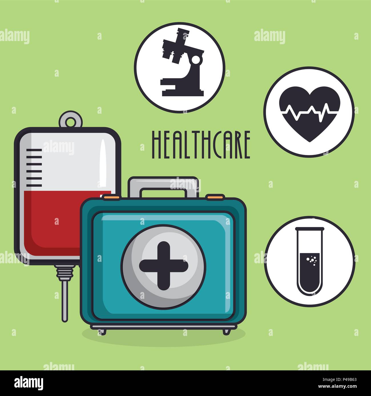 medical healthcare set icons Stock Vector Image & Art - Alamy