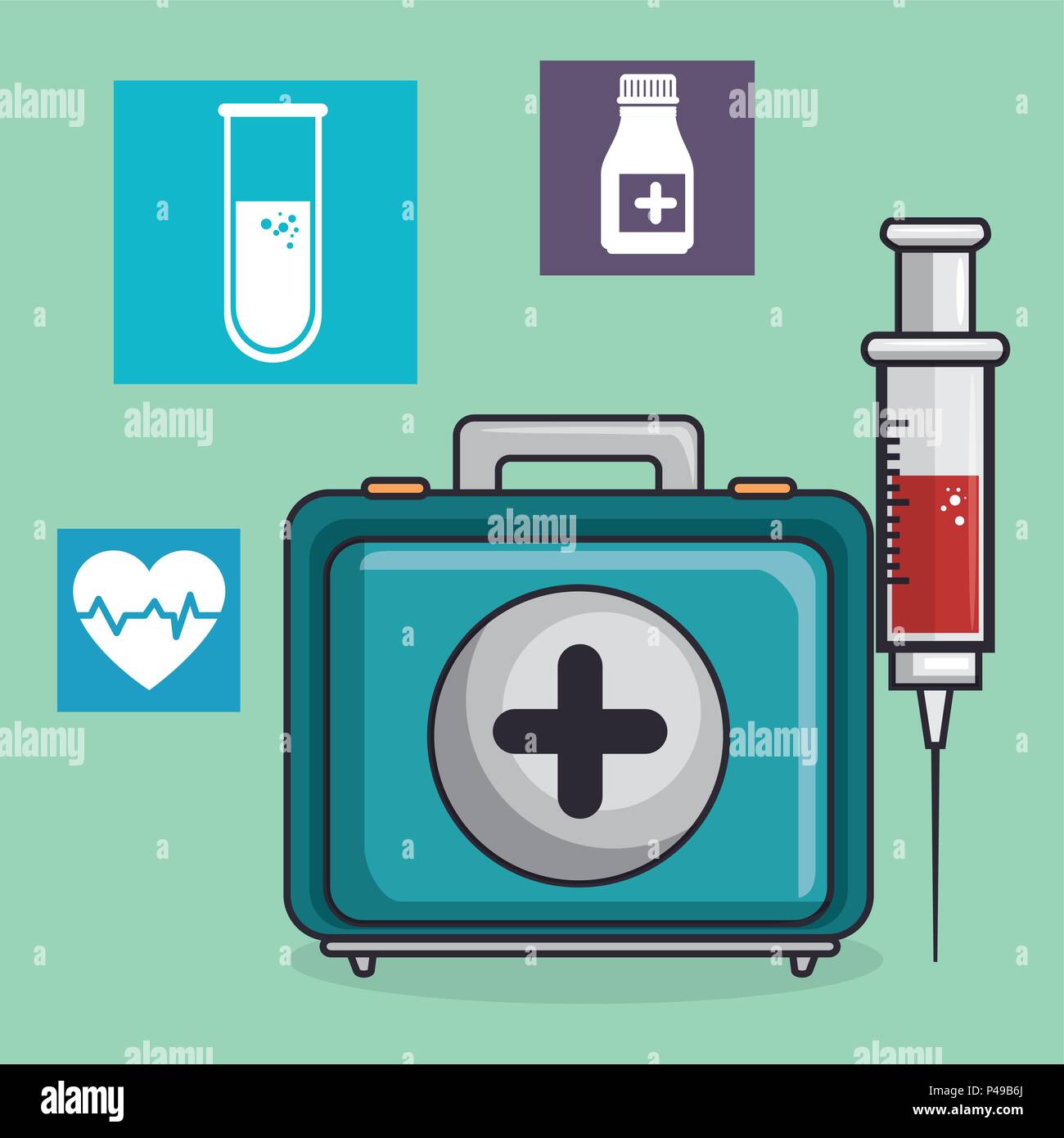 medical healthcare set icons Stock Vector Image & Art - Alamy