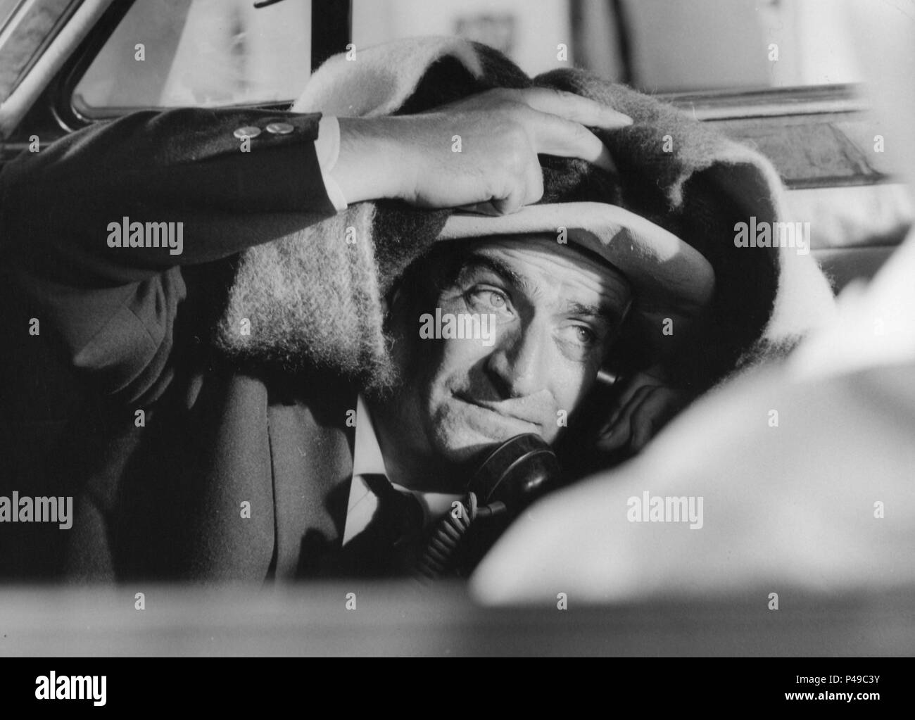 Original Film Title: LA GRANDE VADROUILLE. English Title: DON'T LOOK NOW,  WE'VE BEEN SHOT AT. Film Director: GERARD OURY. Year: 1966. Stars: LOUIS DE  FUNES; BOURVIL. Credit: LES FILMS CORONA / Album