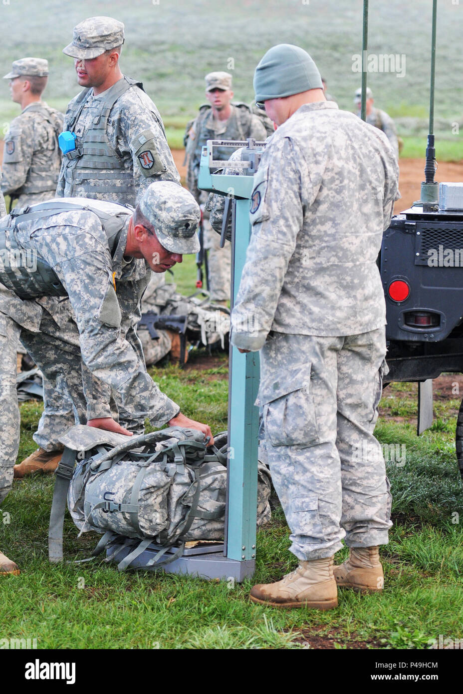 Spc. Patrick Kirby of A Company, 489th Brigade Support Battalion, has ...