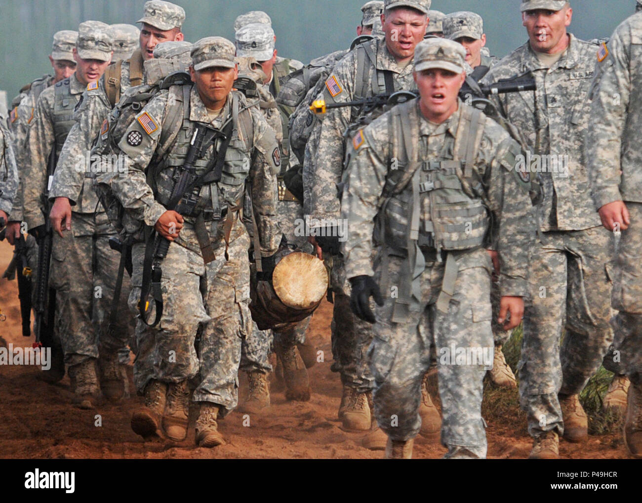 Soldiers with the 118th Sapper Company participate in the 5th Annual ...