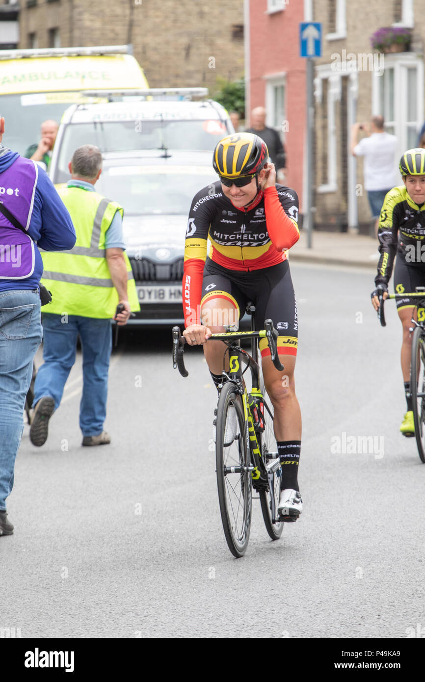 Jolien D’Hoore Belgian national road race champion Stock Photo Alamy
