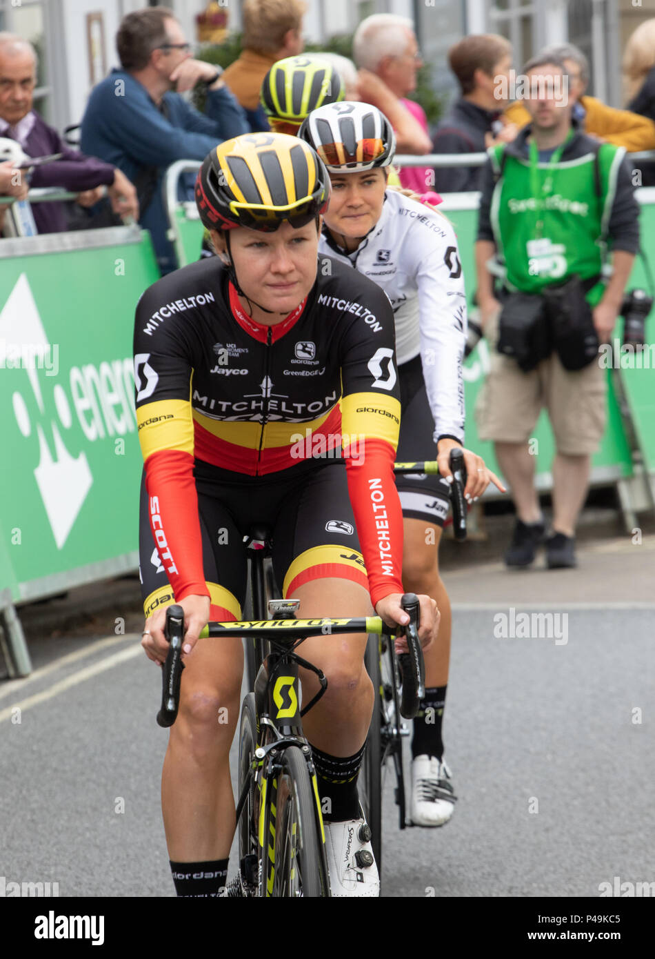 Jolien D’Hoore Belgian national road race champion Stock Photo Alamy