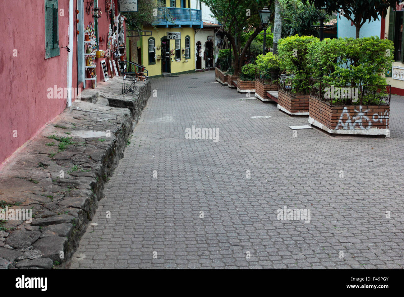 Embu Das Artes Sp 02 09 2015 Ruas De Paralelepipedo Ruas De Paralelepipedo No Centro Historico De Embu Das Artes Na Grande Sao Paulo Foto Aloisio Mauricio Fotoarena Stock Photo Alamy
