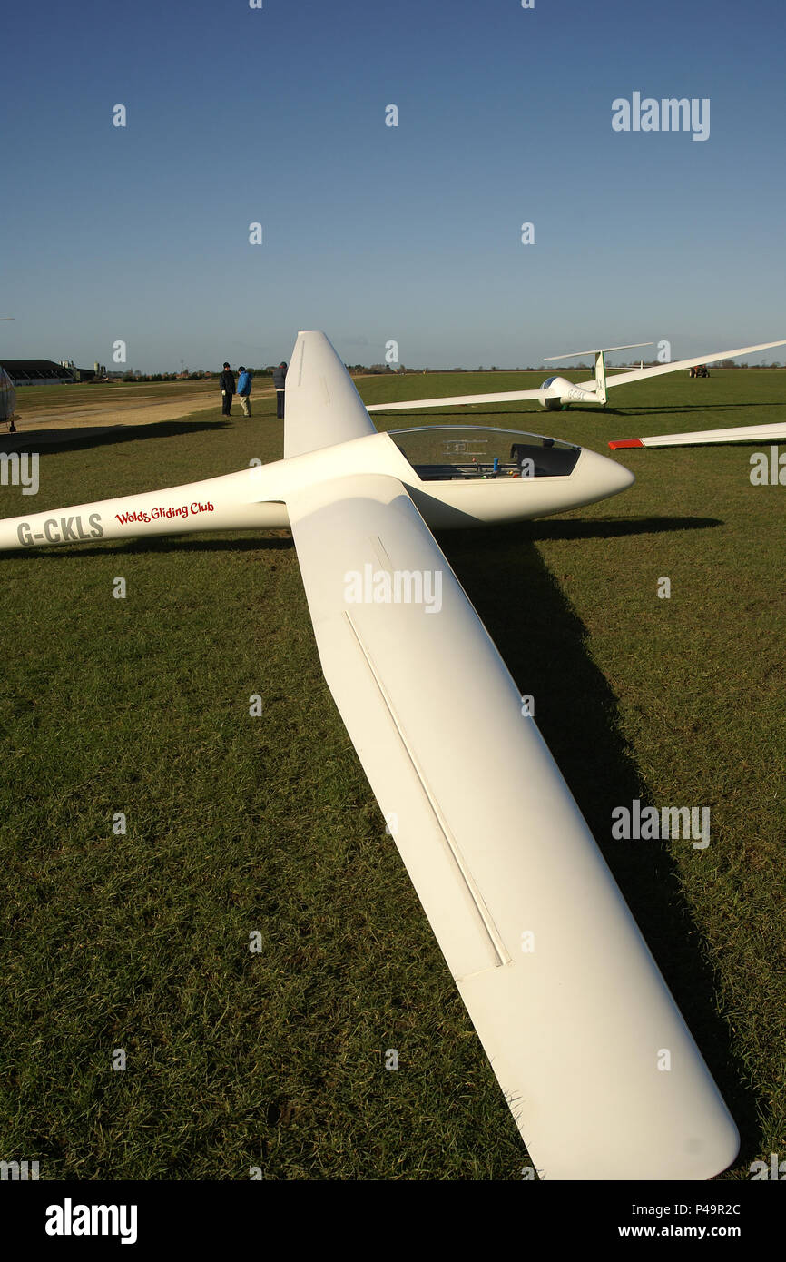 Wolds Gliding Club, Pocklington Airfield Stock Photo Alamy