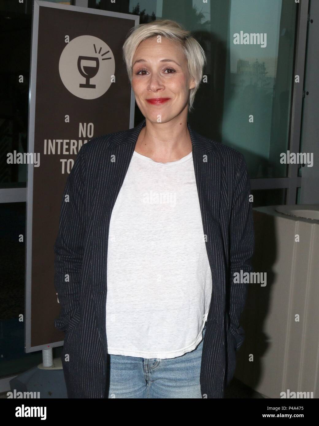 Los Angeles, CA, USA. 20th June, 2018. Liza Weil at arrivals for THE HUMANS Opening Night, Center Theatre Group - Ahmanson Theatre, Los Angeles, CA June 20, 2018. Credit: Priscilla Grant/Everett Collection/Alamy Live News Stock Photo