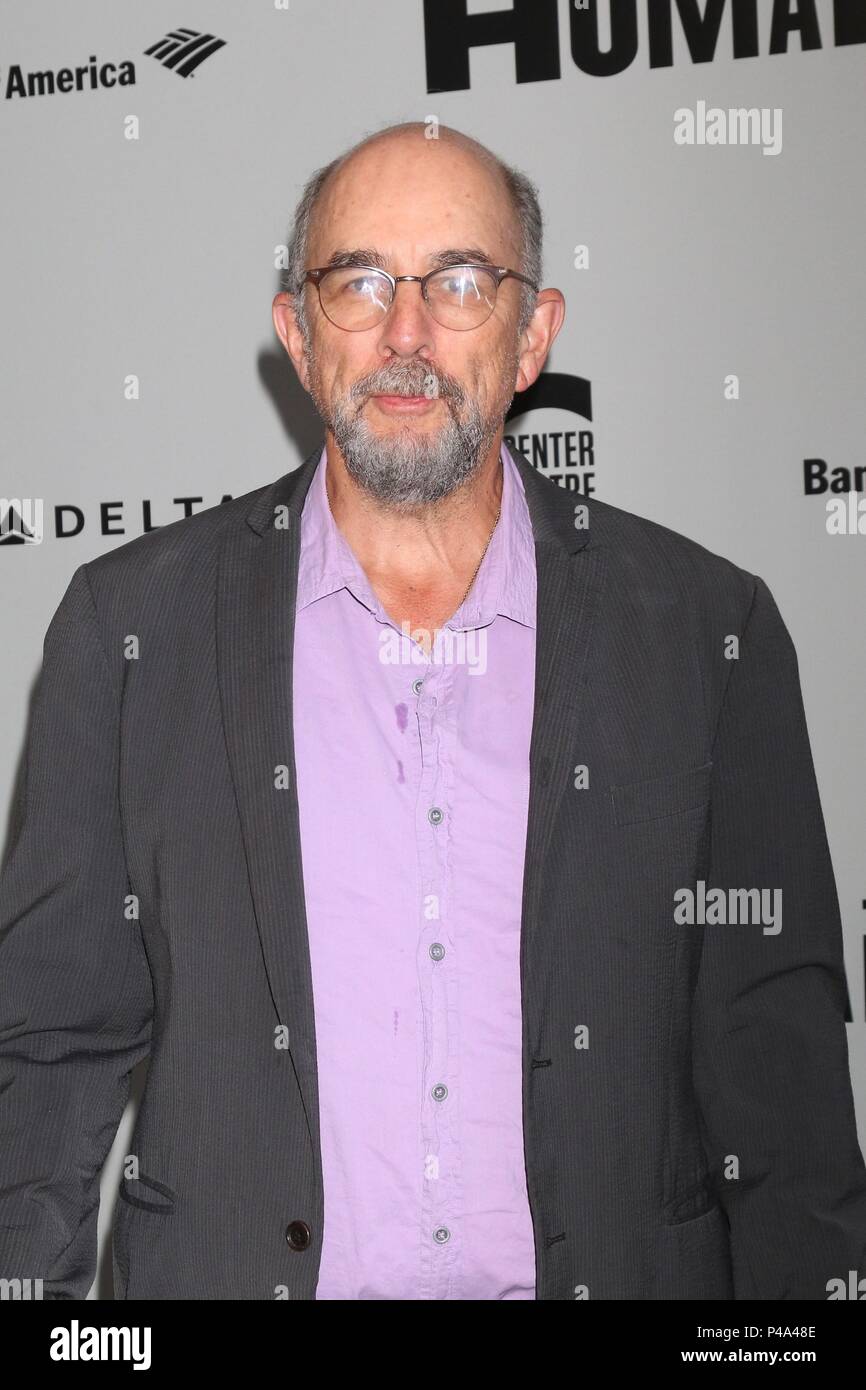 Los Angeles, CA, USA. 20th June, 2018. Richard Schiff at arrivals for THE HUMANS Opening Night, Center Theatre Group - Ahmanson Theatre, Los Angeles, CA June 20, 2018. Credit: Priscilla Grant/Everett Collection/Alamy Live News Stock Photo