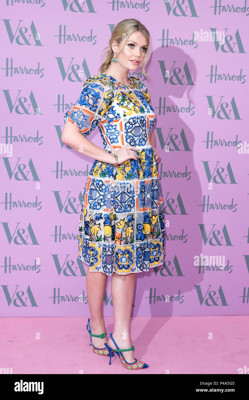 London, UK. 20th June, 2018. Lady Kitty Spencer at The Victoria and Albert Museum Summer Party on Wednesday 20 June 2018 held at V & A Museum , London. Pictured: Lady Kitty Spencer. Picture by Julie Edwards. Credit: Julie Edwards/Alamy Live News Stock Photo