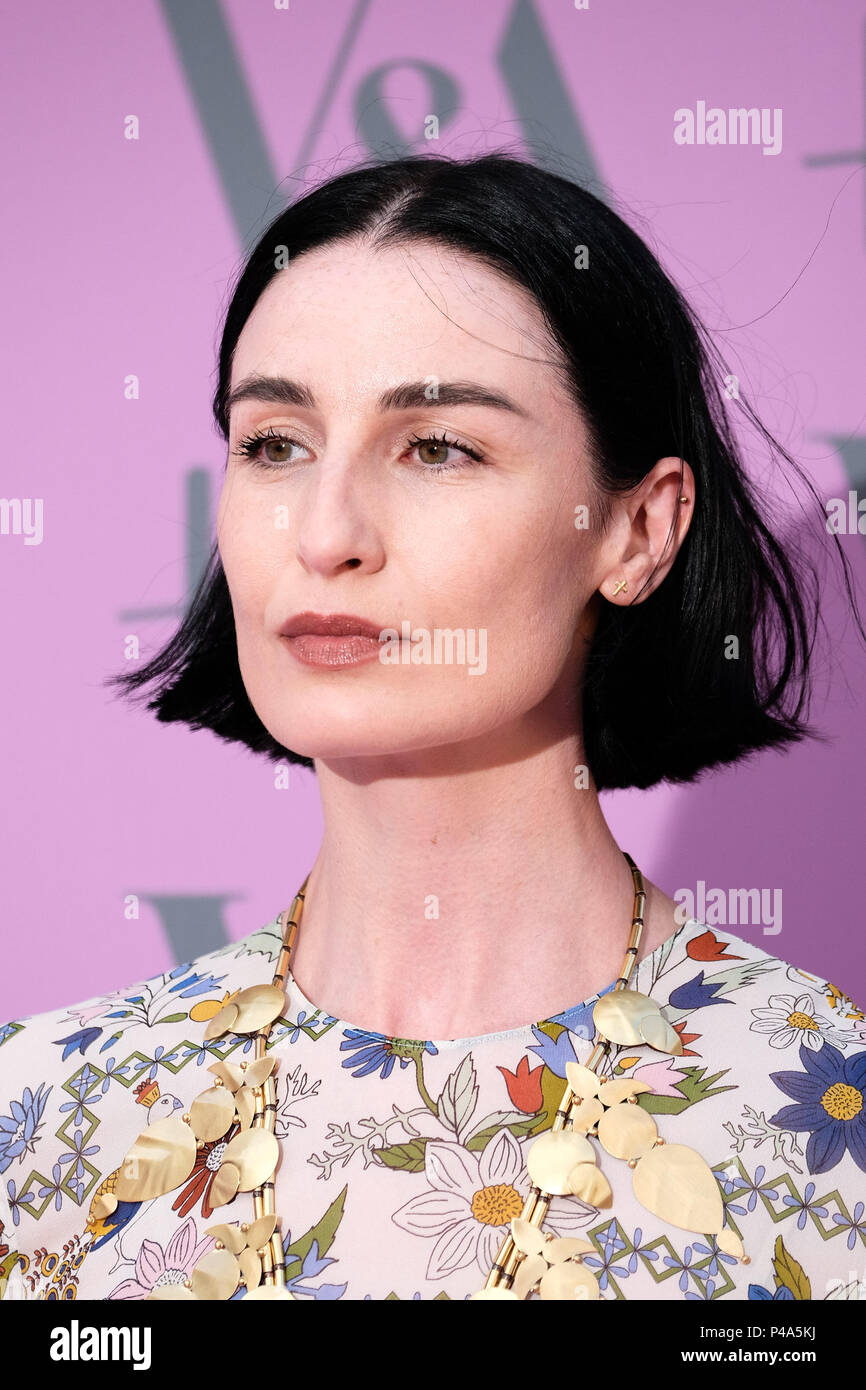 London, UK. 20th June, 2018. Erin O'Connor at The Victoria and Albert