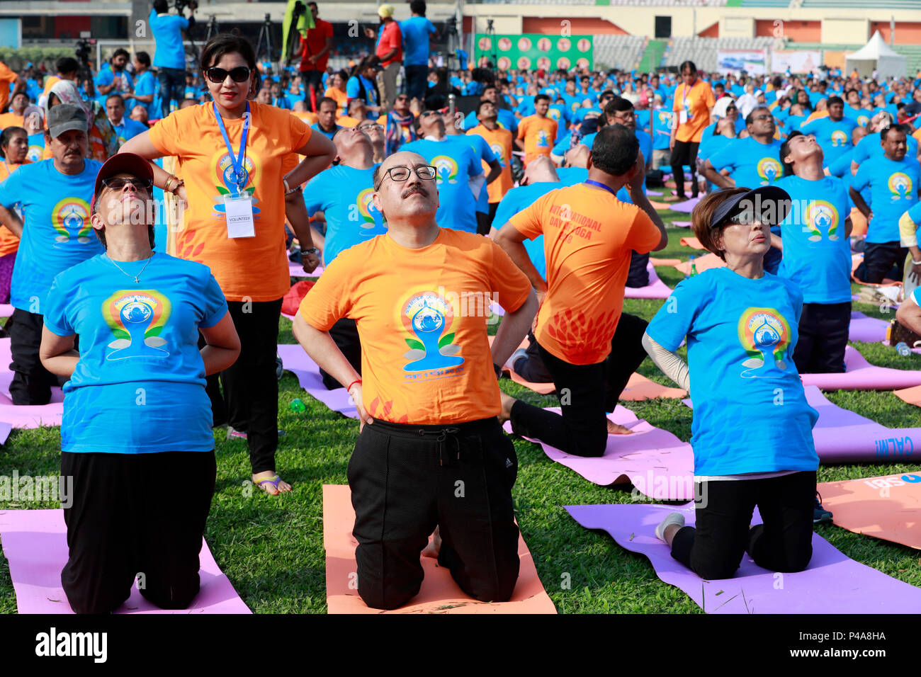 Dhaka, Bangladesh June 21, 2018 Commemorating International Day of