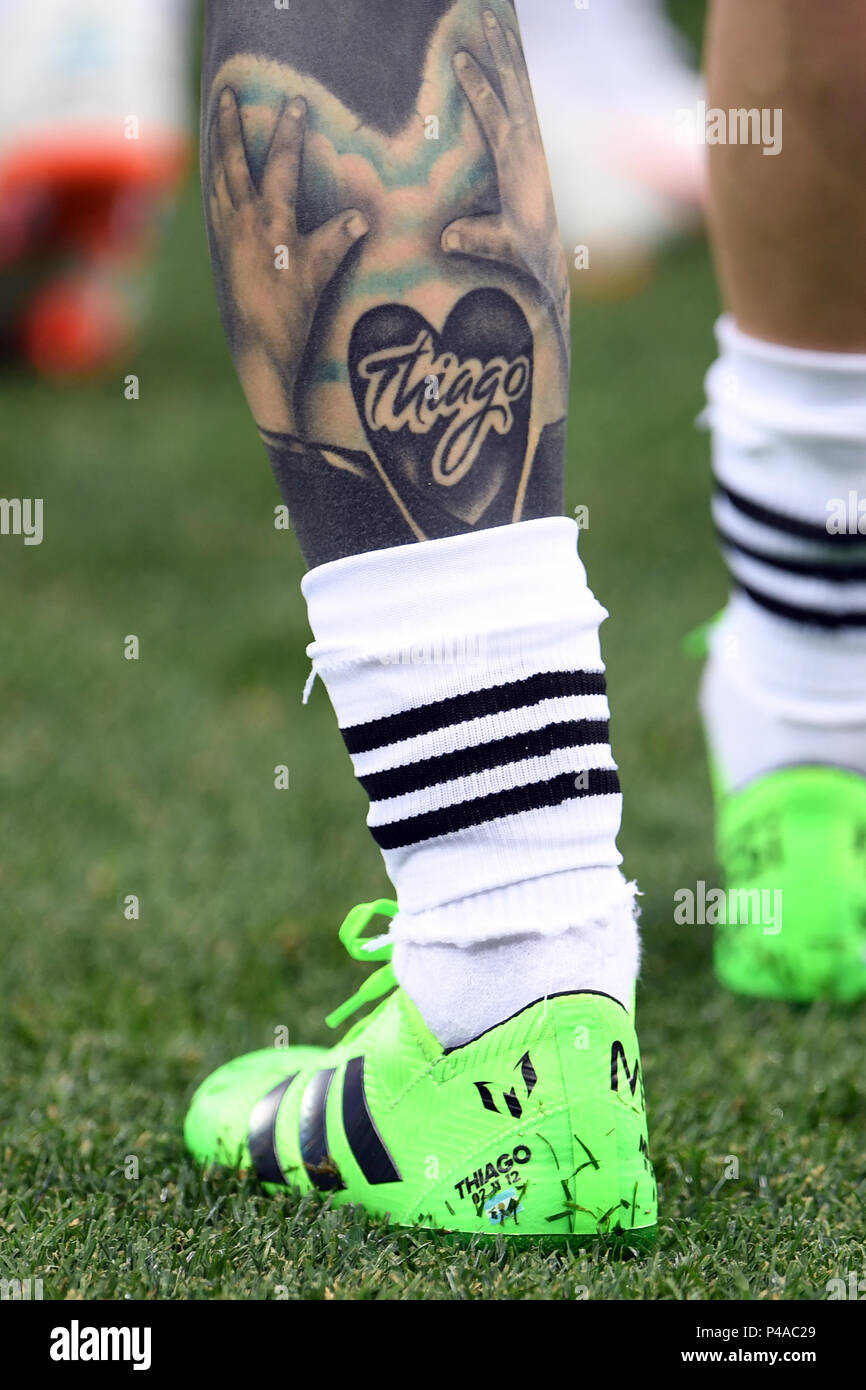 21 June 2018 Nizhny Novgorod Russia Soccer World Cup Argentina Vs Croatia Group Stage Group D 2nd Match Day At The Nizhny Novgorod Stadium Lionel Messi From Argentina And His Tattooed