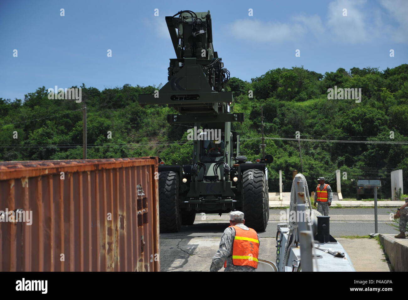 The LCM arrives at their destination and the RTCH takes away the ...