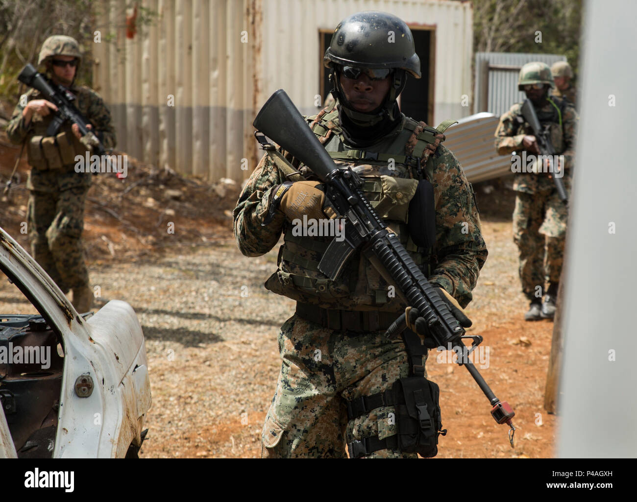 Jamaica defence force hires stock photography and images Alamy