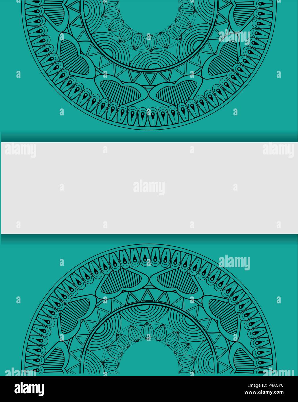 Mandala indian emblem Stock Vector Image & Art - Alamy