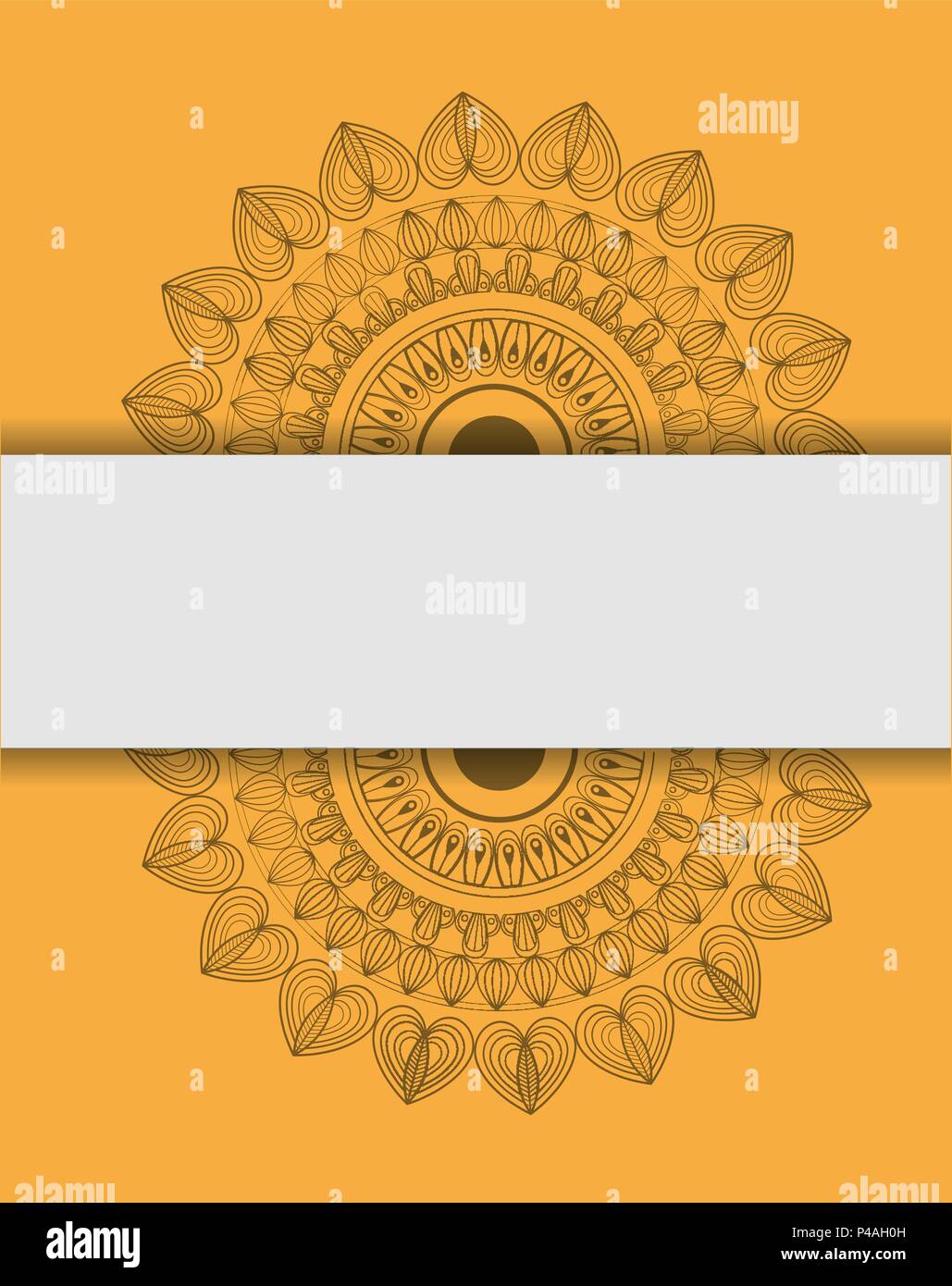 Mandala indian emblem Stock Vector Image & Art - Alamy