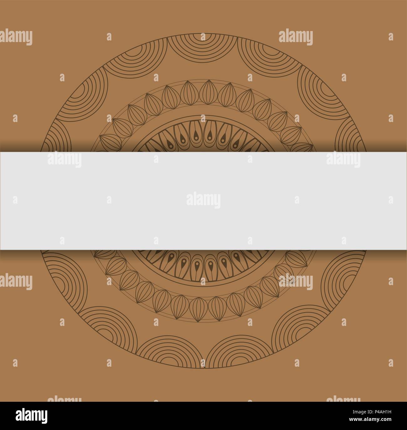 Mandala indian emblem Stock Vector Image & Art - Alamy