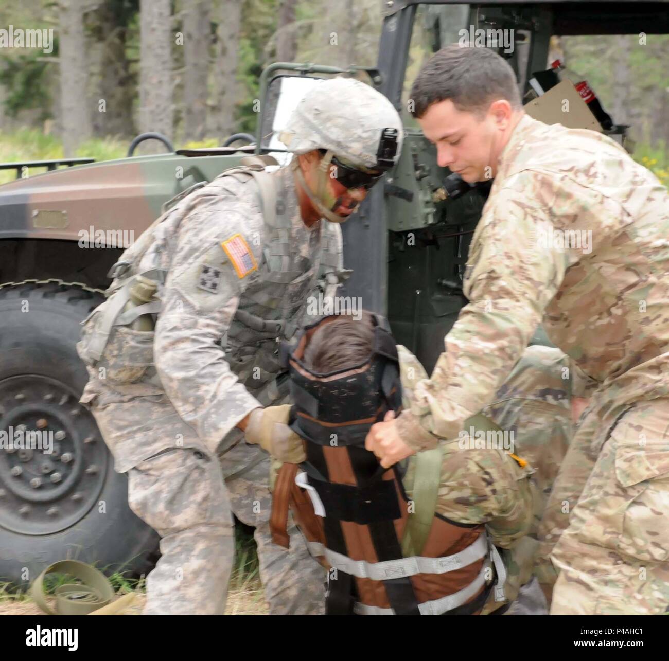 A Soldier completes a 12-mile ruck march in under three hours at Joint ...