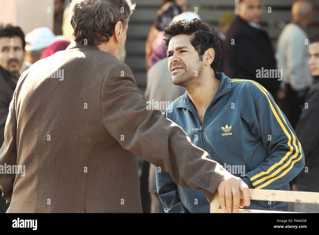 Original Film Title: NÉ QUELQUE PART. English Title: HOMELAND. Film  Director: MOHAMED HAMIDI. Year: 2013. Stars: JAMEL DEBBOUZE. Credit: QUAD  PRODUCTIONS / Album Stock Photo - Alamy, image size:1300x956