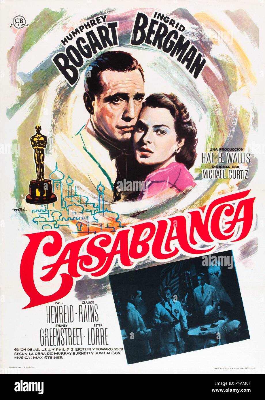Original Film Title CASABLANCA. English Title CASABLANCA. Film