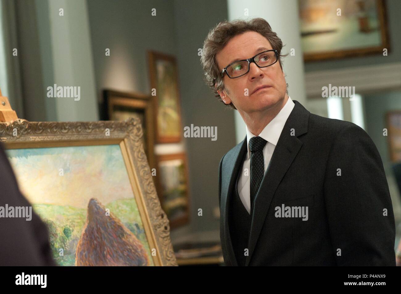 Original Film Title: GAMBIT. English Title: GAMBIT. Film Director: MICHAEL  HOFFMAN. Year: 2012. Stars: COLIN FIRTH. Credit: CRIME SCENE PICTURES /  Album Stock Photo - Alamy