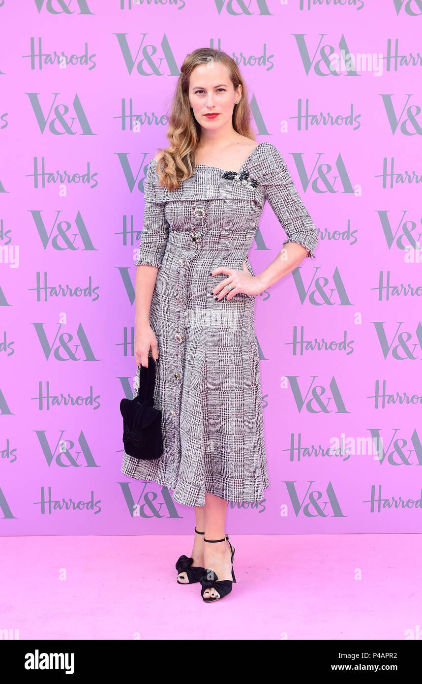 Charlotte Dellal arrives at the V&A Summer Party at the Victoria and