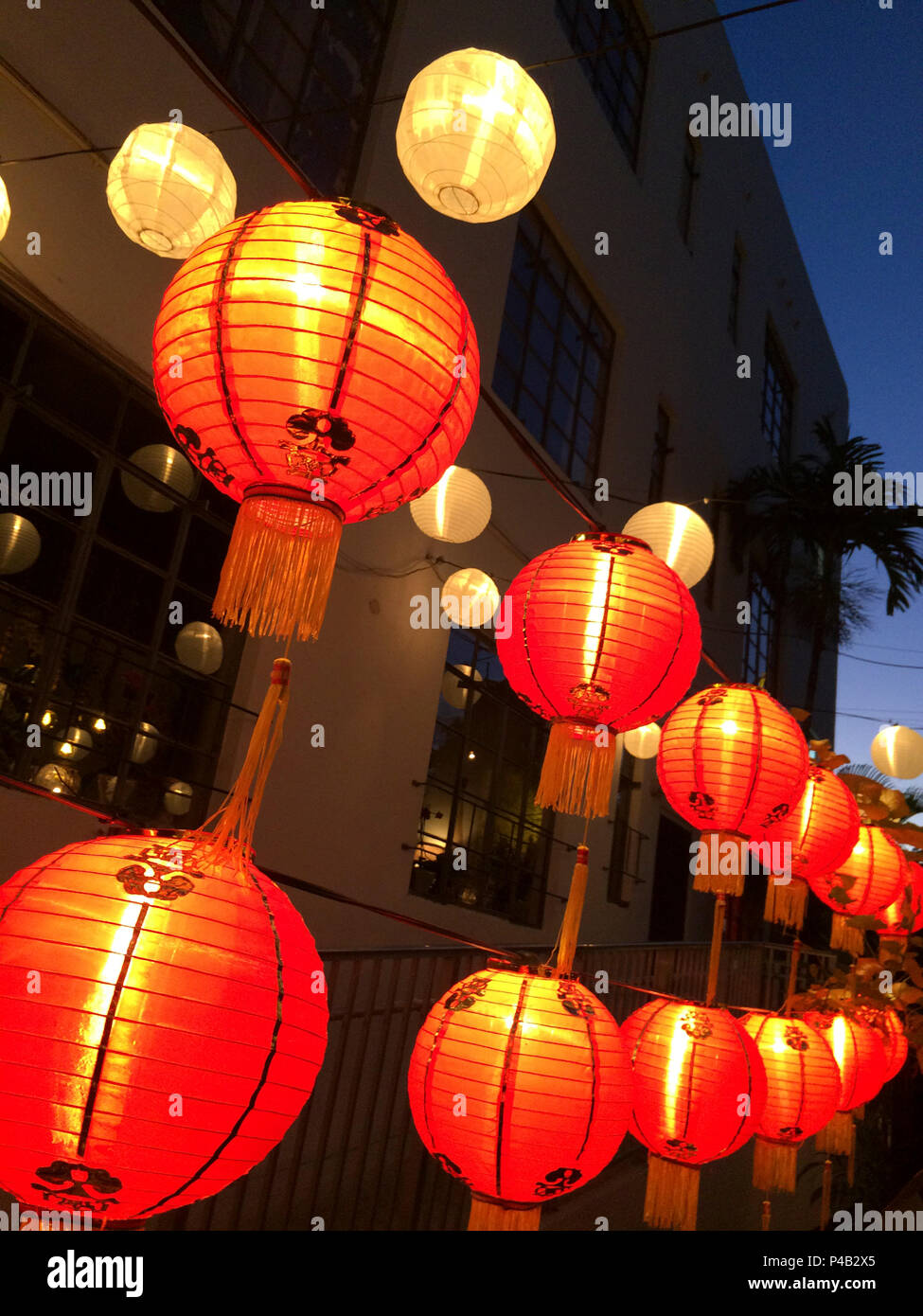 paper patio lanterns