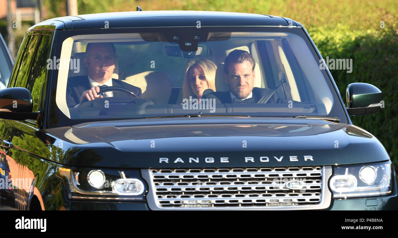 Guests Attending The Wedding Reception Of Prince Harry And Meghan