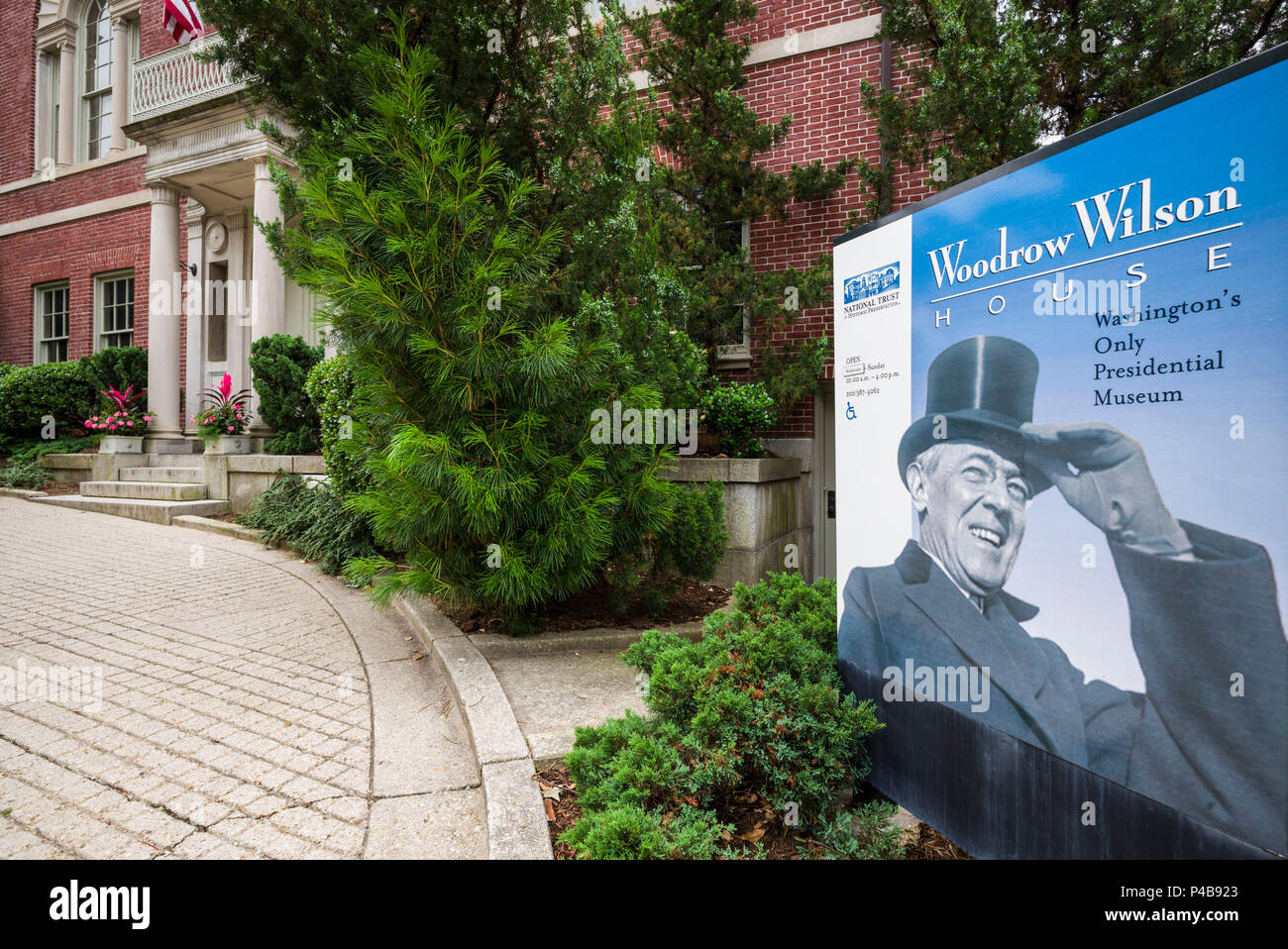 USA, District of Columbia, Washington, Woodrow Wilson House, former home of President Woodrow