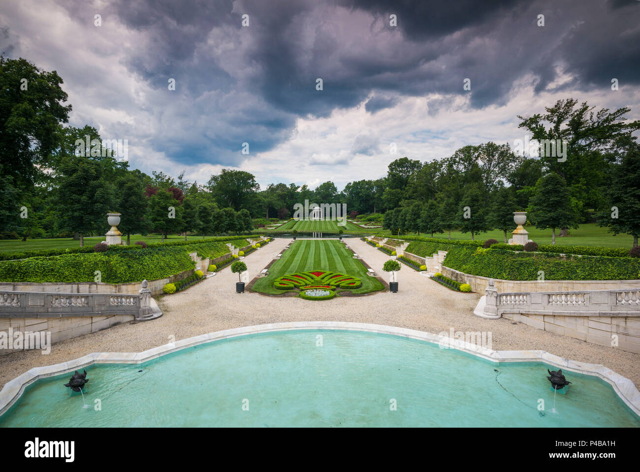 USA, Delaware, Wilmington, Nemours Estate, former home of industrialist