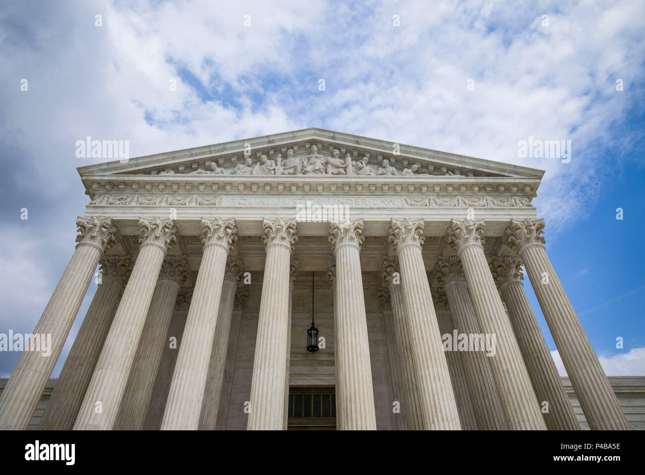 USA, District of Columbia, Washington, US Supreme Court Building, exterior Stock Photo
